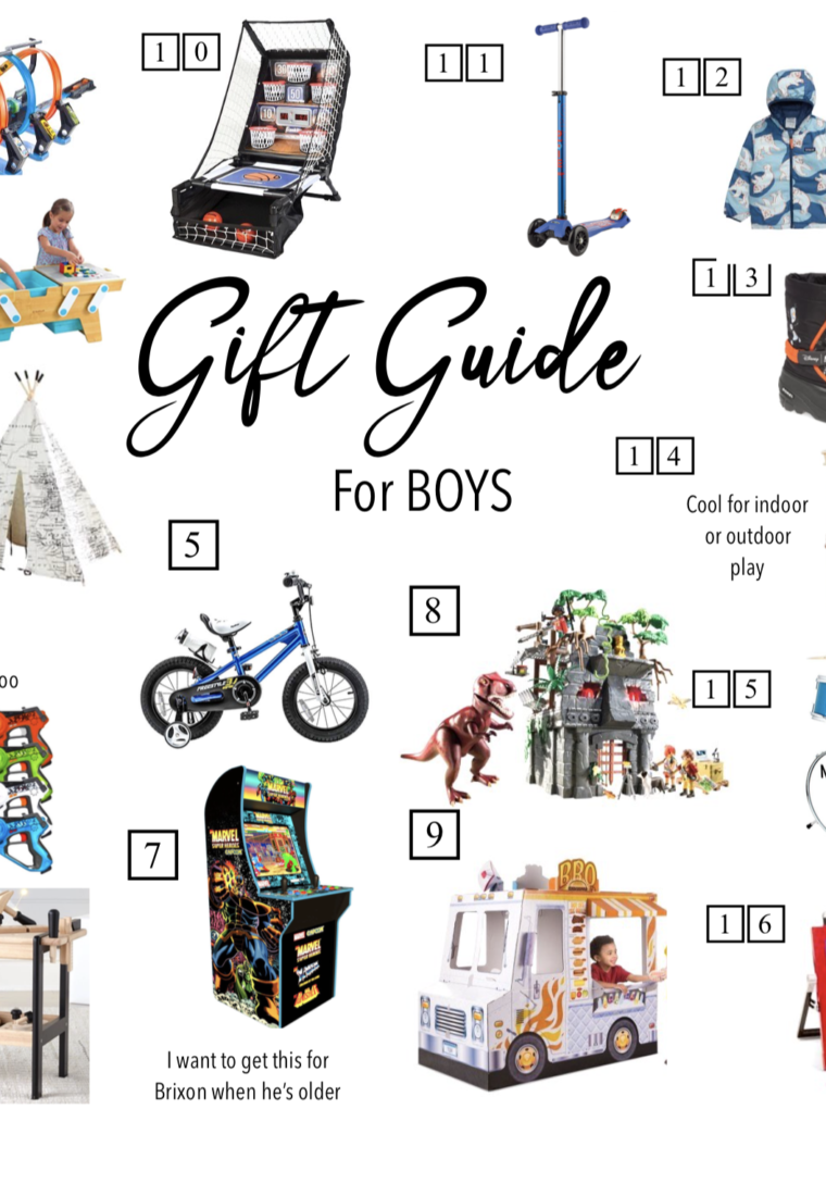 GIFT GUIDE FOR BOYS